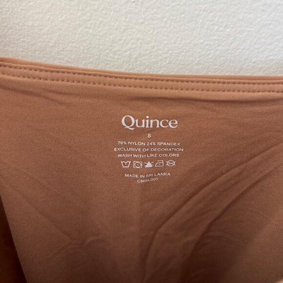 Quince Second Skin Square Neck Long Sleeve Bodysuit - Picture 4 of 4